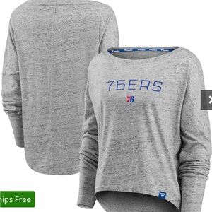 Fanatics 76ers comfy tee - size Large